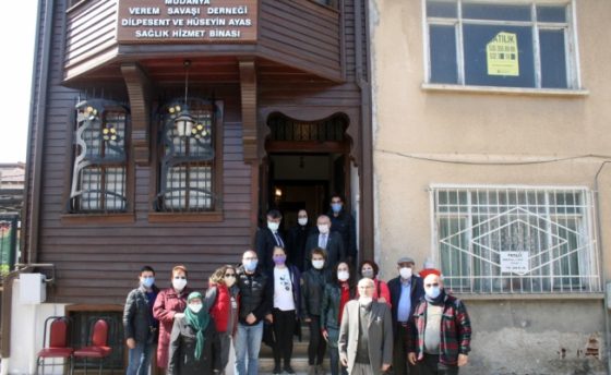 Mudanya Verem Savaş Derneği’nde Baytekin güven tazeledi